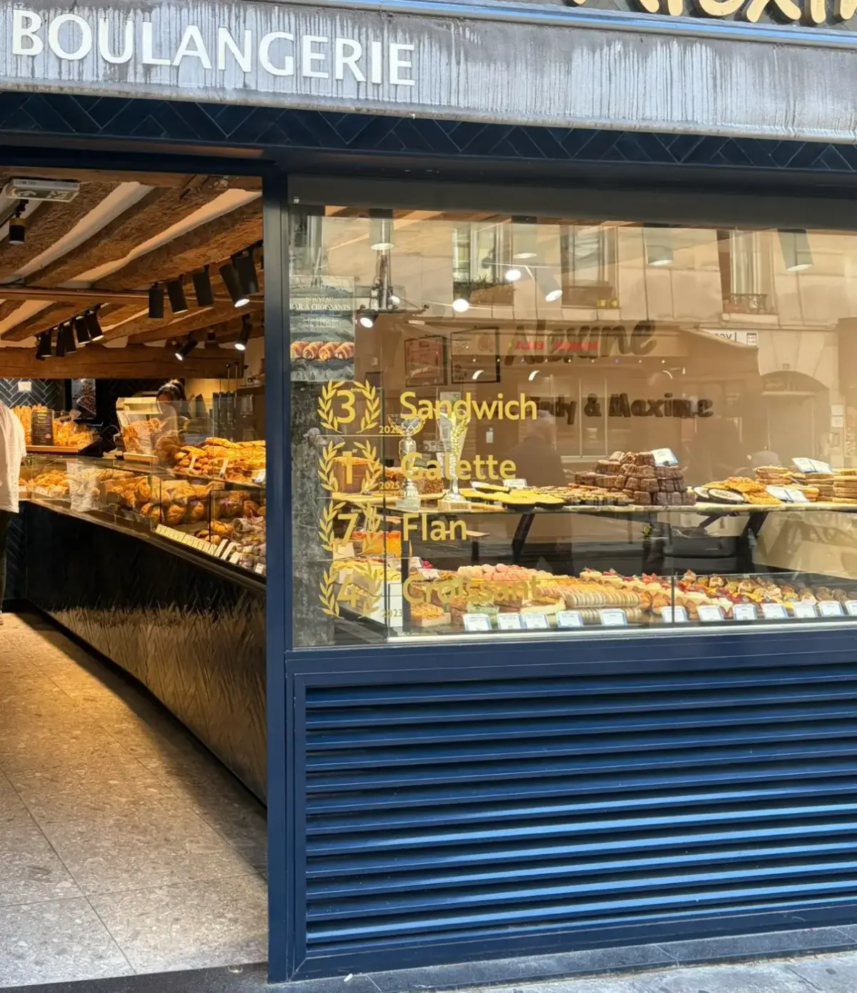 Boulangerie-pâtisserie premium - vitrine
