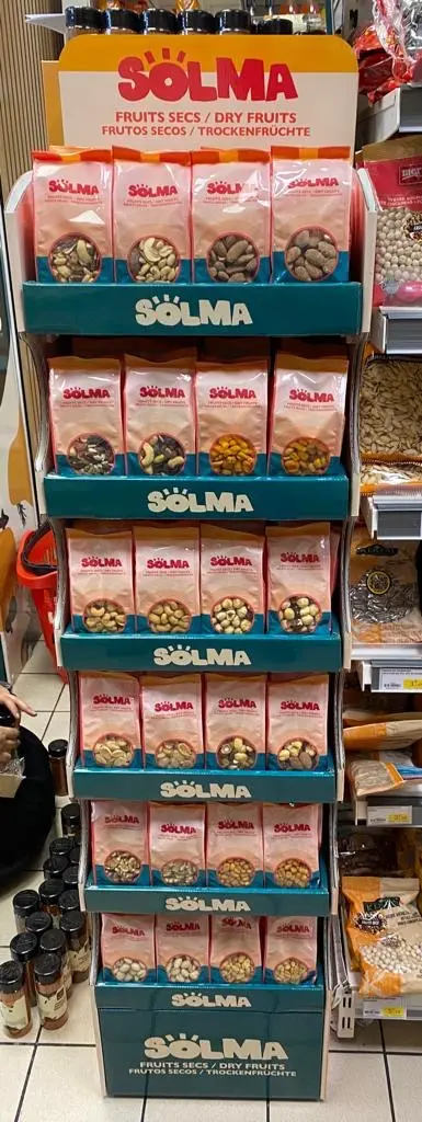 implantation merchandising Solma