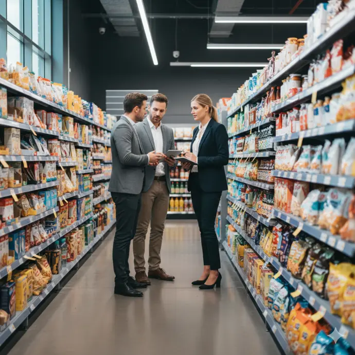 Un commercial indépendant Taktic renforce la présence d’une marque en grande distribution en optimisant la mise en rayon et la visibilité en GMS.